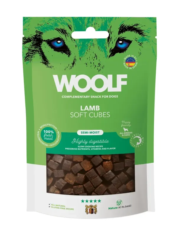 Woolf_Hondensnack_Soft_Cubes_Lam