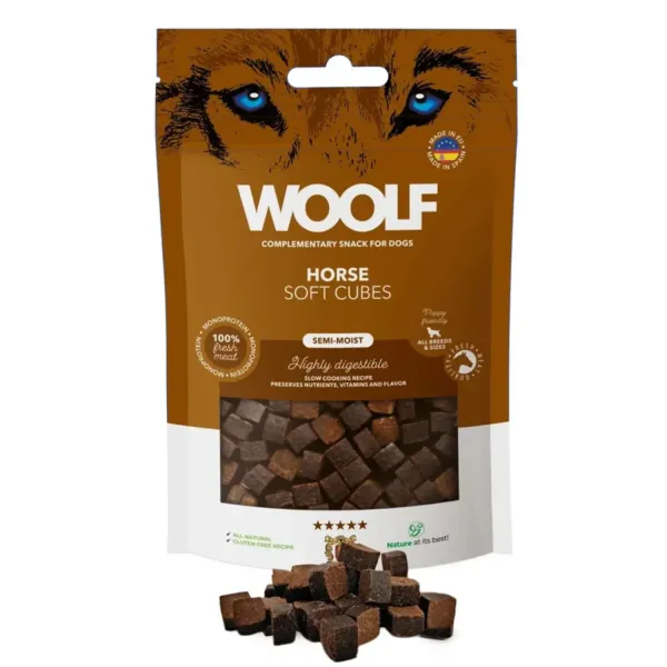 Woolf_Hondensnack_Soft_Cubes_Paard