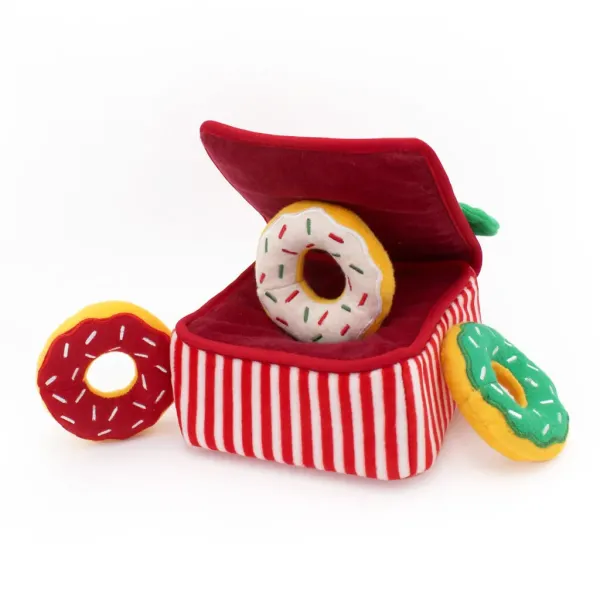 ZippyPaws_Holiday_Burrow_Donutz_Box___Het_ultieme_interactieve_speeltje_voor_honden__5
